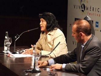 Dolores Huerta y Javier Valenzuela Dolores Huerta y Javier Valenzuela